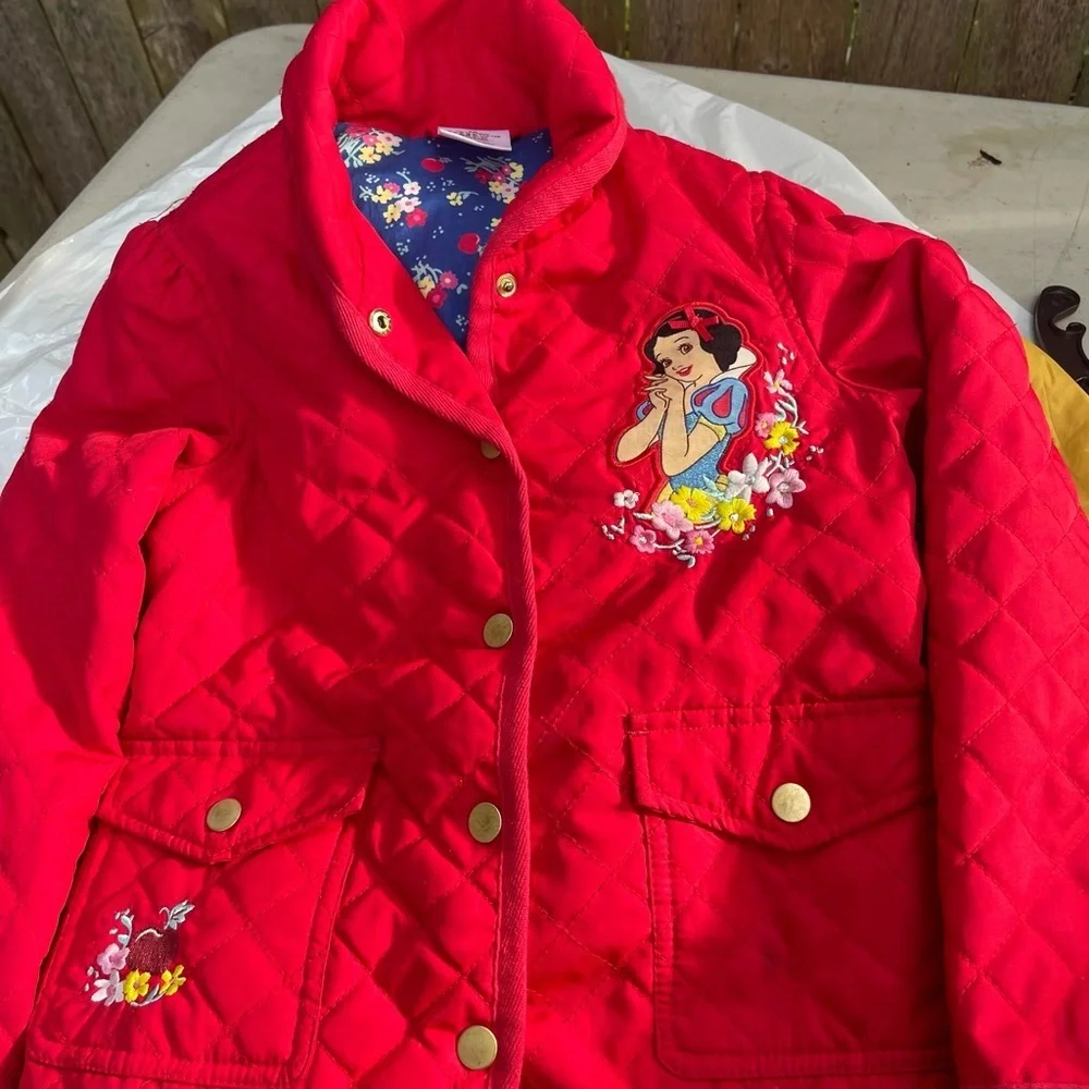 Disney Snow White red jacket coat for girls